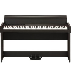 KORG C1-BR piano digital marrón con 88 teclas y altavoces