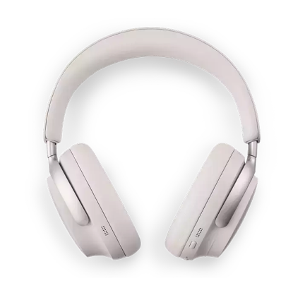 Bose QuietComfort - Auriculares inalámbricos con cancelación de ruido, con  control de voz, color blanco