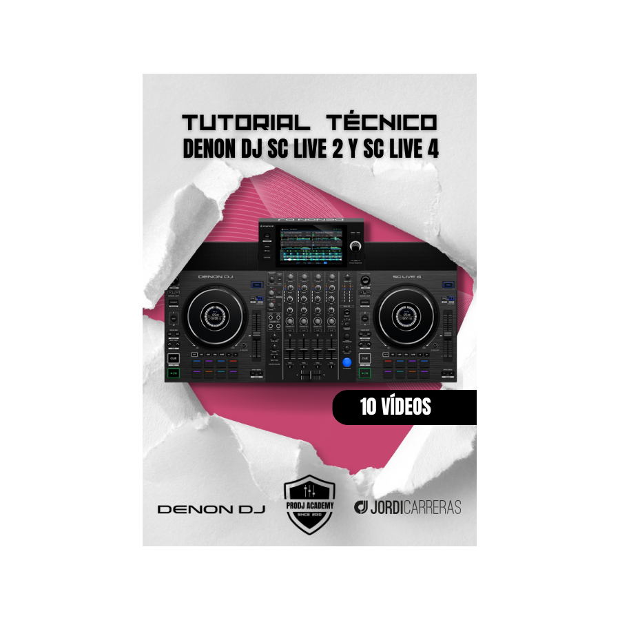 Sistema Denon DJ SC LIVE 2 - La Tienda de Audio