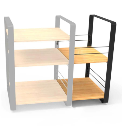 Comprar NORSTONE DESING LOFT SIDE MODULE BLACK/BAMBOO - 199 €