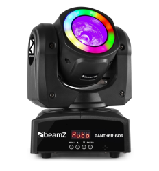 BEAMZ 150.445 PANTHER 60R LED BEAM CON ANILLO DE LED - 199.95 €