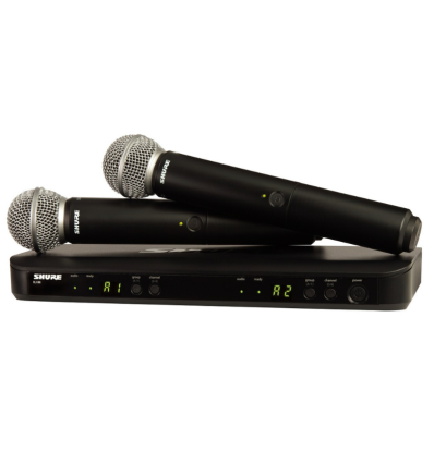 ≫ Comprar SHURE BLX288/SM58 K3E - 714 € | Profesional DJ®