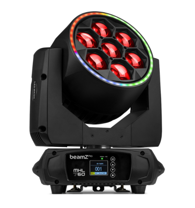 BEAMZ PRO 152.126 MHL760 LED BEE EYE CABEZA MÓVIL CON ZOOM