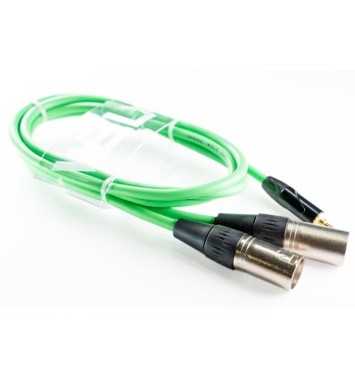 WELX RXC - CABLE MINI JACK A DOBLE XLR MACHO 1.5 METROS