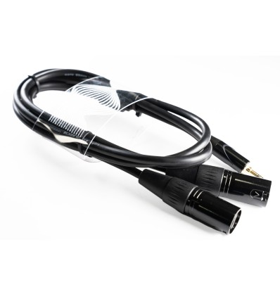 WELX BLACKWAVES RXC - CABLE MINI JACK A DOBLE XLR MACHO 1.5 METROS