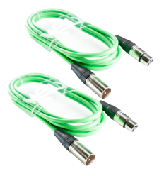 WELX CC BALANCED - CABLE DOBLE XLR MACHO A DOBLE XLR HEMBRA 3 METROS