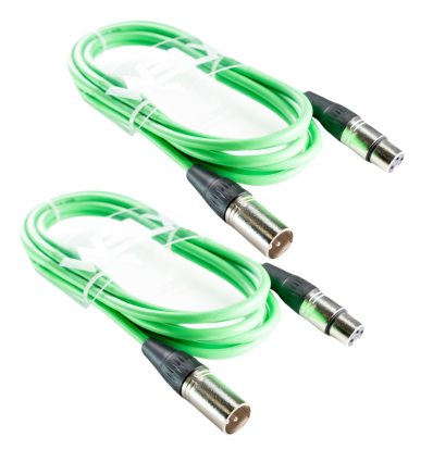 WELX CC BALANCED - CABLE DOBLE XLR MACHO A DOBLE XLR HEMBRA 3 METROS