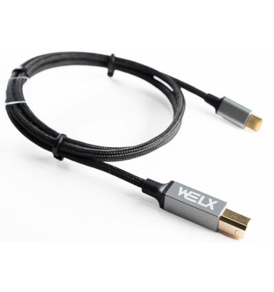 WELX USB C / USB B - CABLE 1 METRO