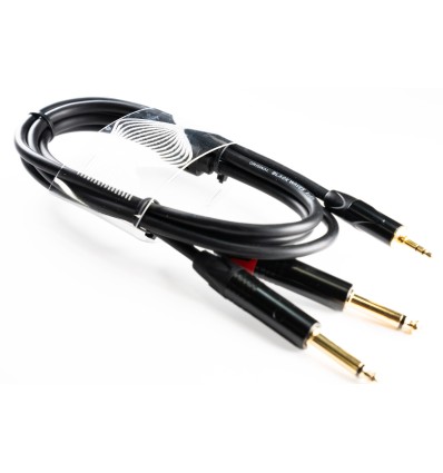 WELX BLACKWAVES RXT - CABLE MINI JACK A DOBLE JACK 1.5 METROS