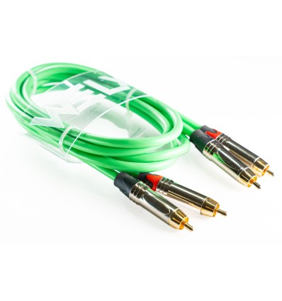 WELX RR SILVER - CABLE DOBLE RCA A DOBLE RCA 2 METROS