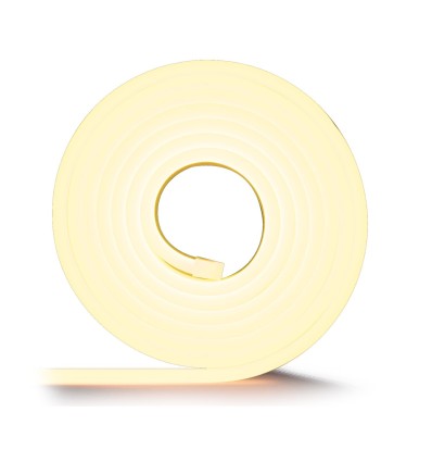 IBIZA LIGHT NEON500-WW FLEXIBLE DE LED EFECTO NEON BLANCO CALIDO IP65 5M