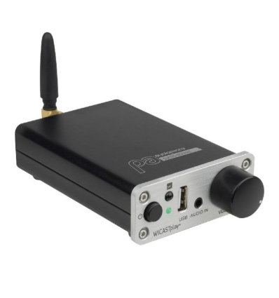 AUDIOPHONY WICASTPLAY + TRANSMISOR WIFI USB / SD / AUX + APP