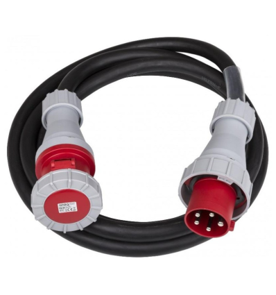 Comprar BRITEQ CABLE ALIMENTACION 63A CEE 5 POLOS 5M | Profesional DJ