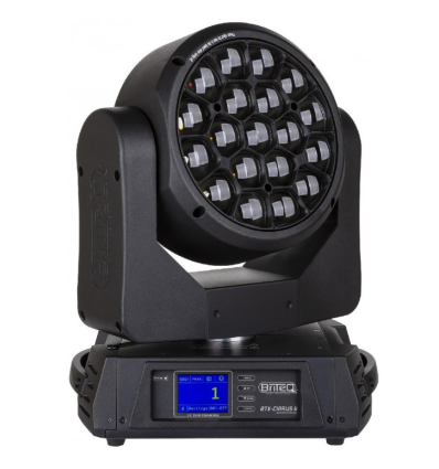 BRITEQ BTX-CIRRUS II CABEZA MOVIL WASH LED OSRAM 19x30W RGBW