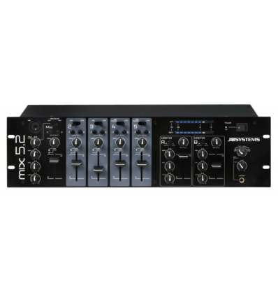 ≫ Comprar JB SYSTEMS MIX-5.2 MEZCLADORA 2 ZONAS | Profesional DJ®