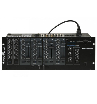 Comprar JB SYSTEMS MIX6USB MESA MEZCLAS 6 CANALES | Profesional DJ