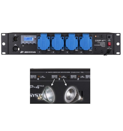 ≫ Comprar JB SYSTEMS DSP-4 MK2 DIMMER 4 CANALES | Profesional DJ®