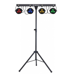 JB SYSTEMS LIVESET2 BARRA 4 PROYECTORES RGB + 4 LEDS STROBO