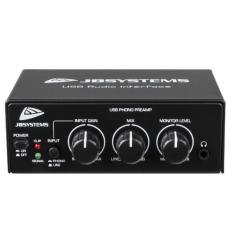 Comprar JB SYSTEMS PREAMPLIFICADOR USB AUDIO INTERFACE