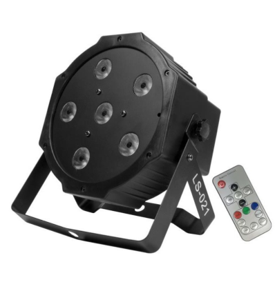 Comprar LIGHTSIDE FOCO MINI PAR LED 6X10W CON BATERIA Y MANDO