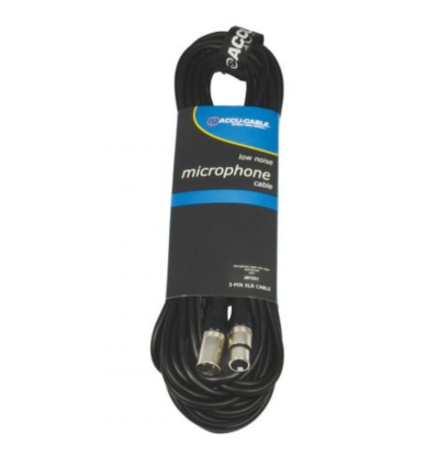 Comprar ACCU-CABLE AC-XMXF/15 CABLE MICROFONO XLR 15M - 13.57 €