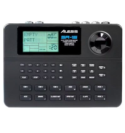 Alesis SR-16: Caja de Ritmos Clásica con Sonidos Profesionales y MIDI