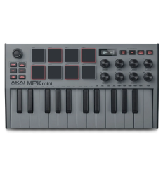 ≫ Comprar AKAI MPK MINI MK3 GREY - 88 € | Profesional DJ®