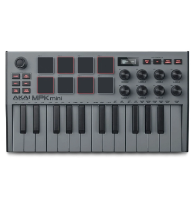 ≫ Comprar AKAI MPK MINI MK3 GREY - 88 € | Profesional DJ®