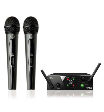 Comprar AKG  WMS-40 MINI DUAL VOCAL SET BANDA ISM2/3 - 179 €