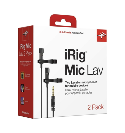 Comprar IK MULTIMEDIA IRIG MIC LAV 2 PACK - 72.90 €