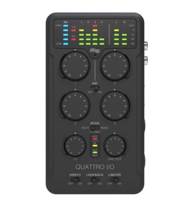 Comprar IK MULTIMEDIA IRIG PRO QUATTRO I/O - 329 €