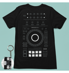 Pack Exclusivo DENON DJ: Camiseta, Llavero PRIME 4+ y Masterclass