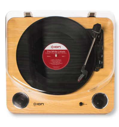 ION Audio Max LP – Tocadiscos USB con altavoces y madera