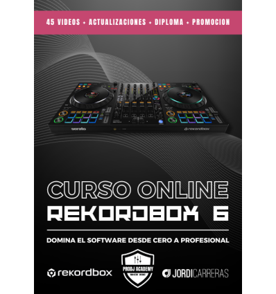 CURSO ONLINE REKORDBOX 6  (45 Vídeos)