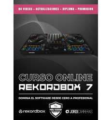 CURSO ONLINE REKORDBOX 7 PRODJ ACADEMY PIONEER DJ JORDI CARRERAS PRO-DJ ACADEMIA