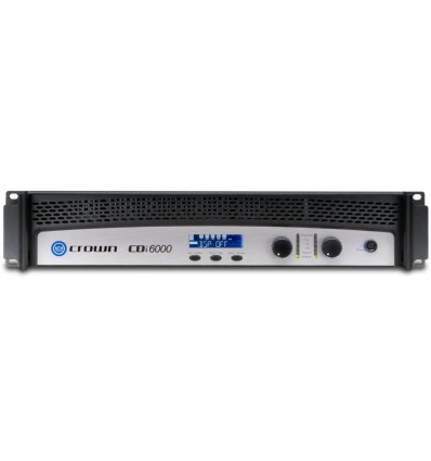 Crown CDi 6000 - Amplificador de 3000W por Canal con DSP Avanzado