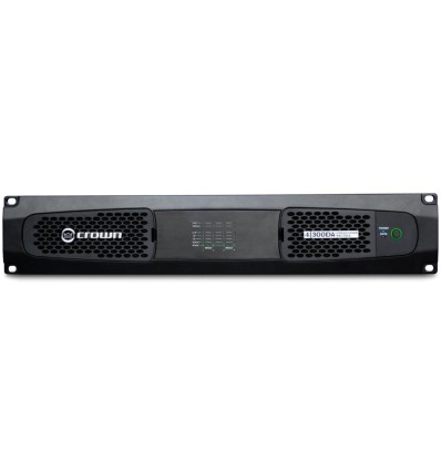 Crown DCi 4|300DA - Amplificador de 300W por Canal con Dante y DSP Ava