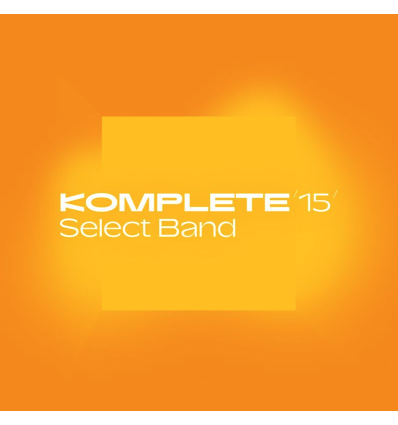 Komplete 15 Select Band - Colección de instrumentos y efectos para mús