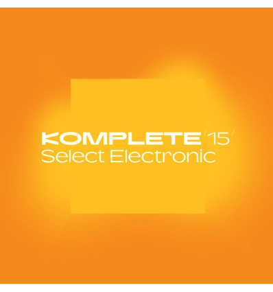 Native Instruments Komplete 15 Select Electronic - Software de Producc