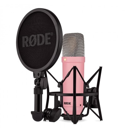 Rode NT1 Signature Pink - Micrófono de estudio de condensador.