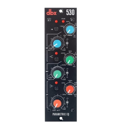 DBX 530 Ecualizador Paramétrico | Control Preciso de Sonido en Serie 5