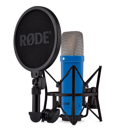 RODE NT1 Signature Series Cobalt - Micrófono de estudio profesional