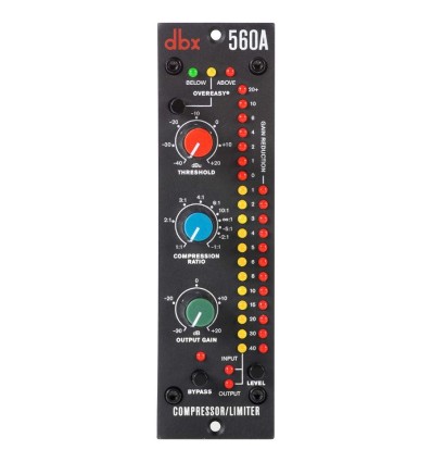 DBX 560A Compresor/Limitador | Serie 500 | Control de dinámica preciso