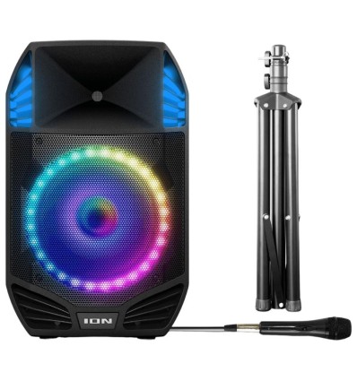 ION Audio Total PA Prime | Altavoz Bluetooth de 500W con luces LED