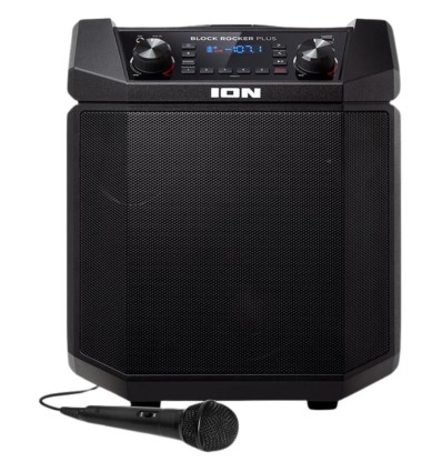 ION Audio Block Rocker Plus | Altavoz portátil Bluetooth de 100W