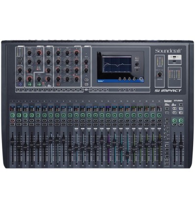 Soundcraft Si Impact | Consola digital de 40 canales con grabación USB