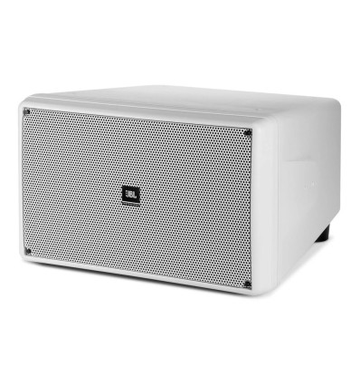 JBL Control SB2210 WH Blanco - Subwoofer compacto 500W