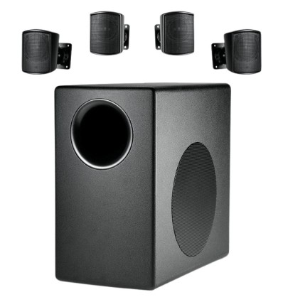 JBL C50PACK - Sistema subwoofer-satélite de 200W