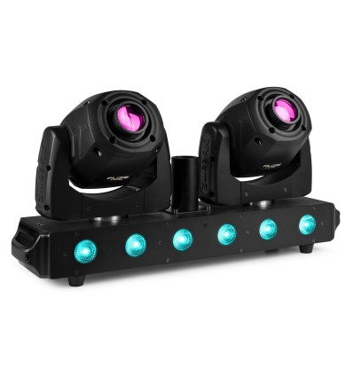 BeamZ FUZE TWIN 2 cabezas móviles y barra LED RGBW - 75W LED