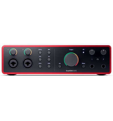 Focusrite Scarlett 16i16 4th Gen – Interfaz de audio profesional USB-C